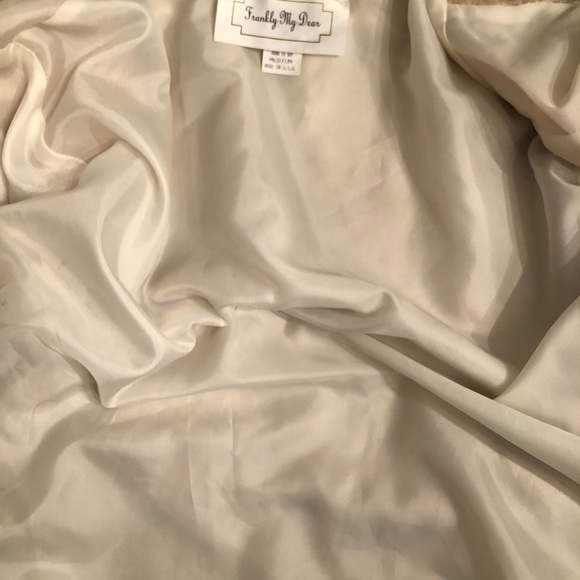 JACKET COAT SWEATER SHACKET SHERPA CREAM SOFT FLEECE LINED NEW ZIP UP M - Picture 8 of 8